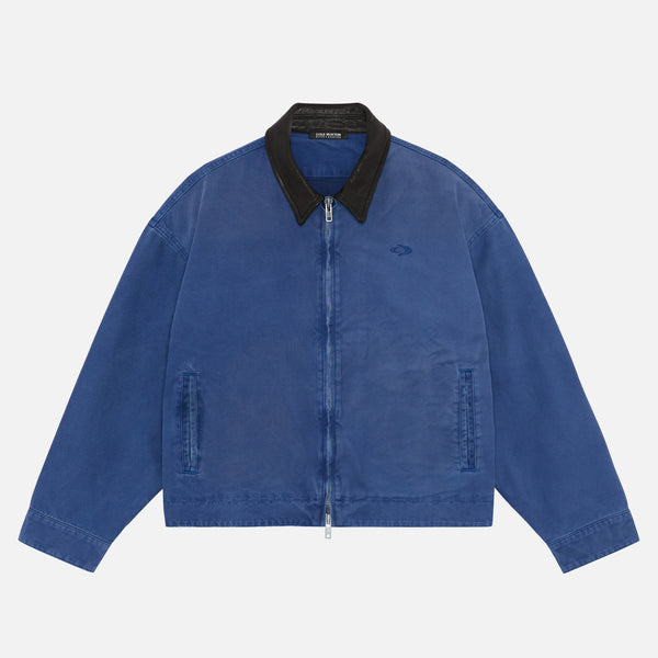CB Emblem Trucker Blue Jacket