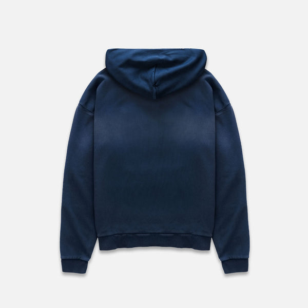 NY Embroidered Navy Hoodie