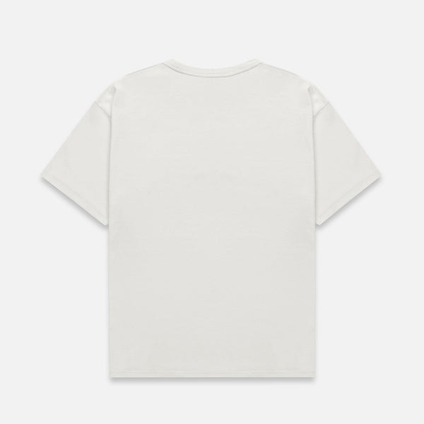 Duke Vintage White Chainstitch T-Shirt
