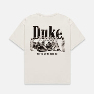 DR3 Grey Pit Stop Vintage White T-Shirt