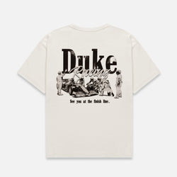 DR3 Grey Pit Stop Vintage White T-Shirt