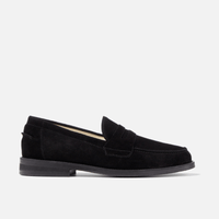 Wilde Black Suede Penny Loafer - Men's | DUKE + DEXTER Wilde Black Suede Penny Loafer - Men's | DUKE + DEXTER