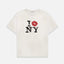 I Kiss NY Vintage White T-Shirt