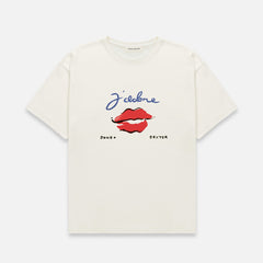J'adore Vintage White T-Shirt