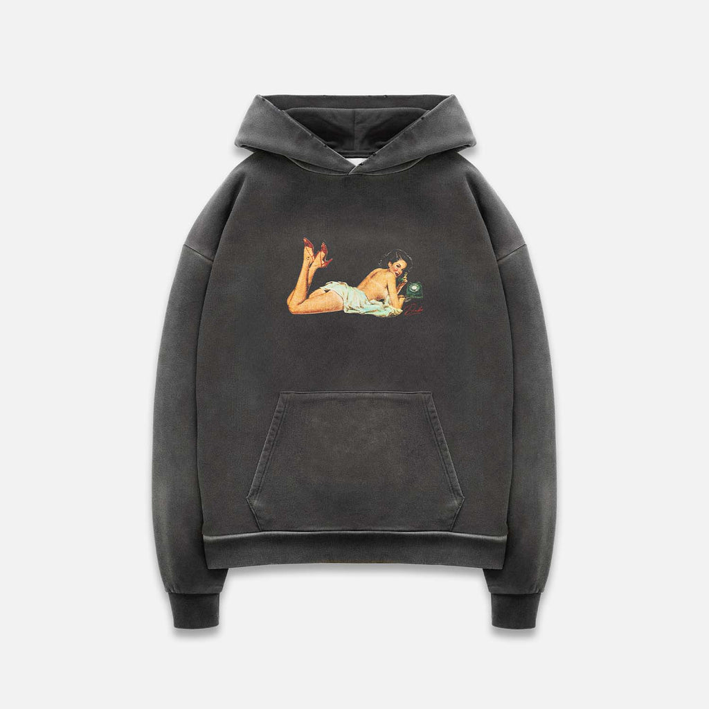 Pin Up Washed Hoodie