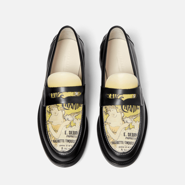 Men s Printed Penny Loafers DUKE DEXTER