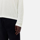 CB Relaxed White Henley