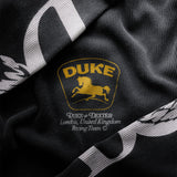 DR Sponsors Washed Black Waffle Top