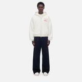 CB Last Temptation White Zipped Hoodie