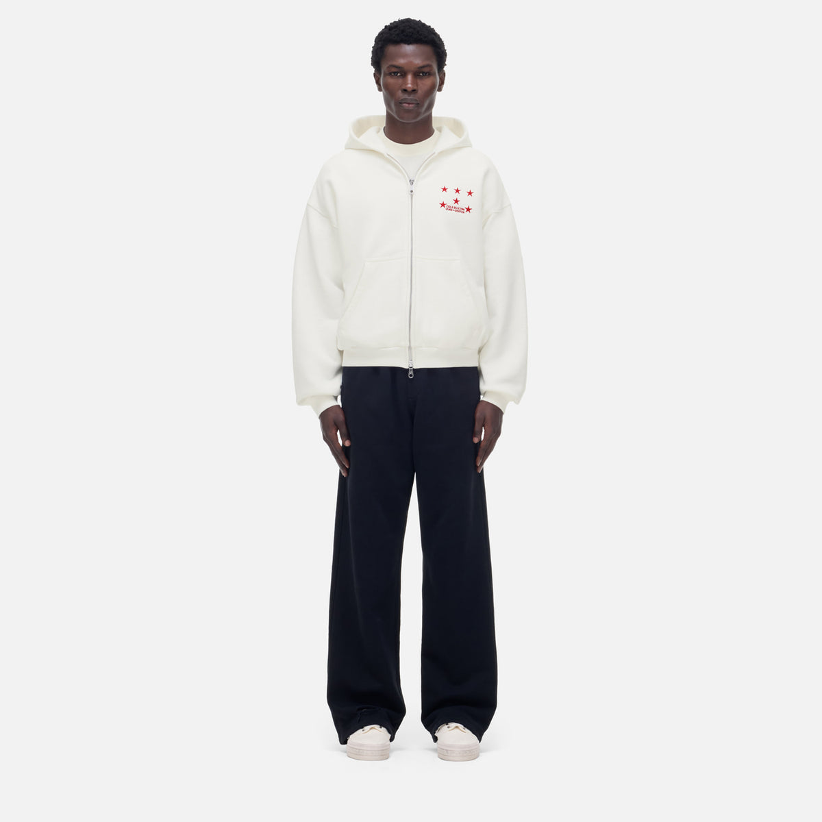 CB Last Temptation White Zipped Hoodie