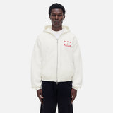 CB Last Temptation White Zipped Hoodie