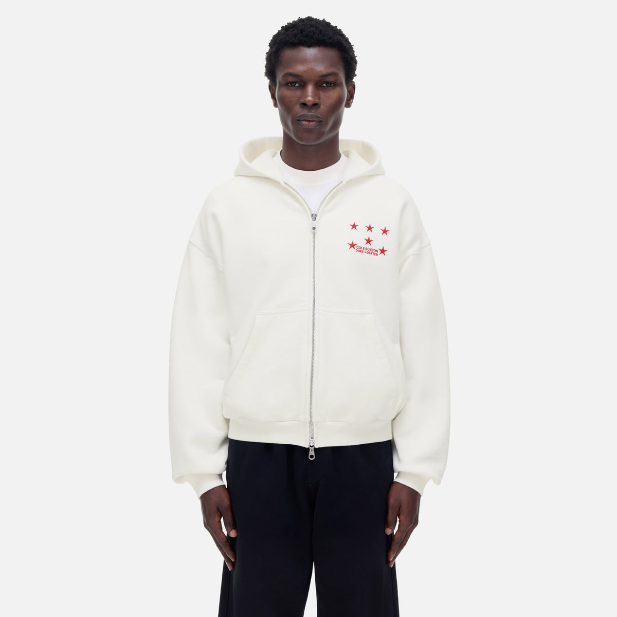CB Last Temptation White Zipped Hoodie