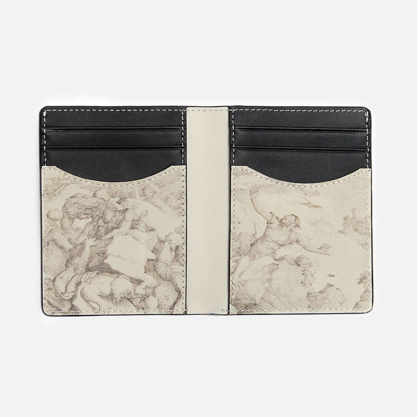 Dean Fall of Giants Printed Leather Wallet | DUKE + DEXTER