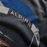 Alpine Formula One Team Helmet Washed Black T-Shirt