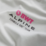 Alpine Formula One Team Pit Stop Vintage White T-Shirt