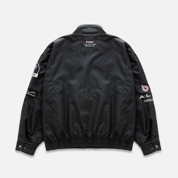 Alpine Formula One Team Washed Black Trackside Jacket