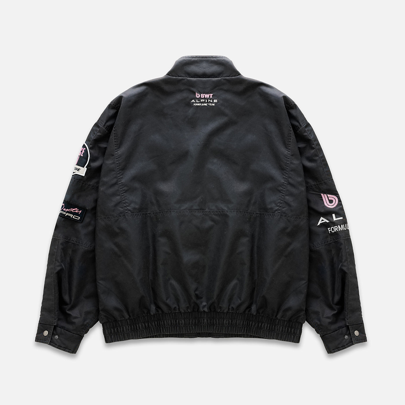 Alpine Formula One Team Black Racing Jacket | DUKE + DEXTER