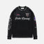 Alpine Formula One Team Washed Black Waffle Top