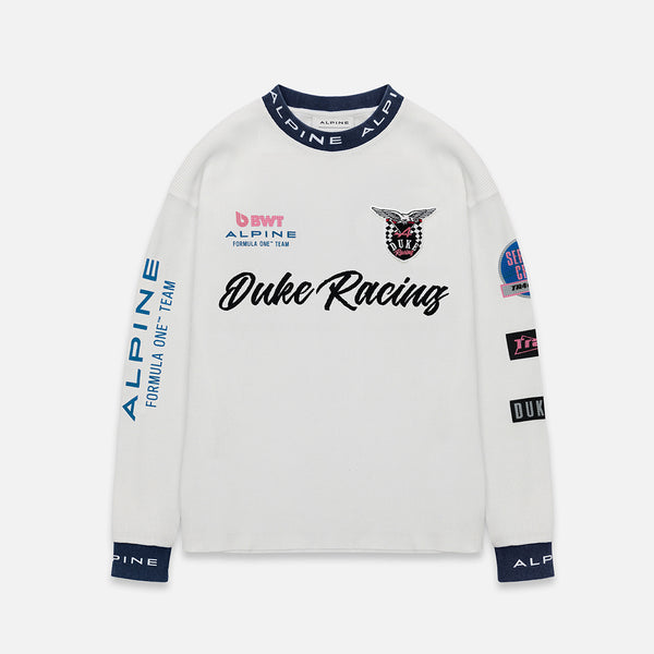 Alpine Formula One Team White Waffle Top