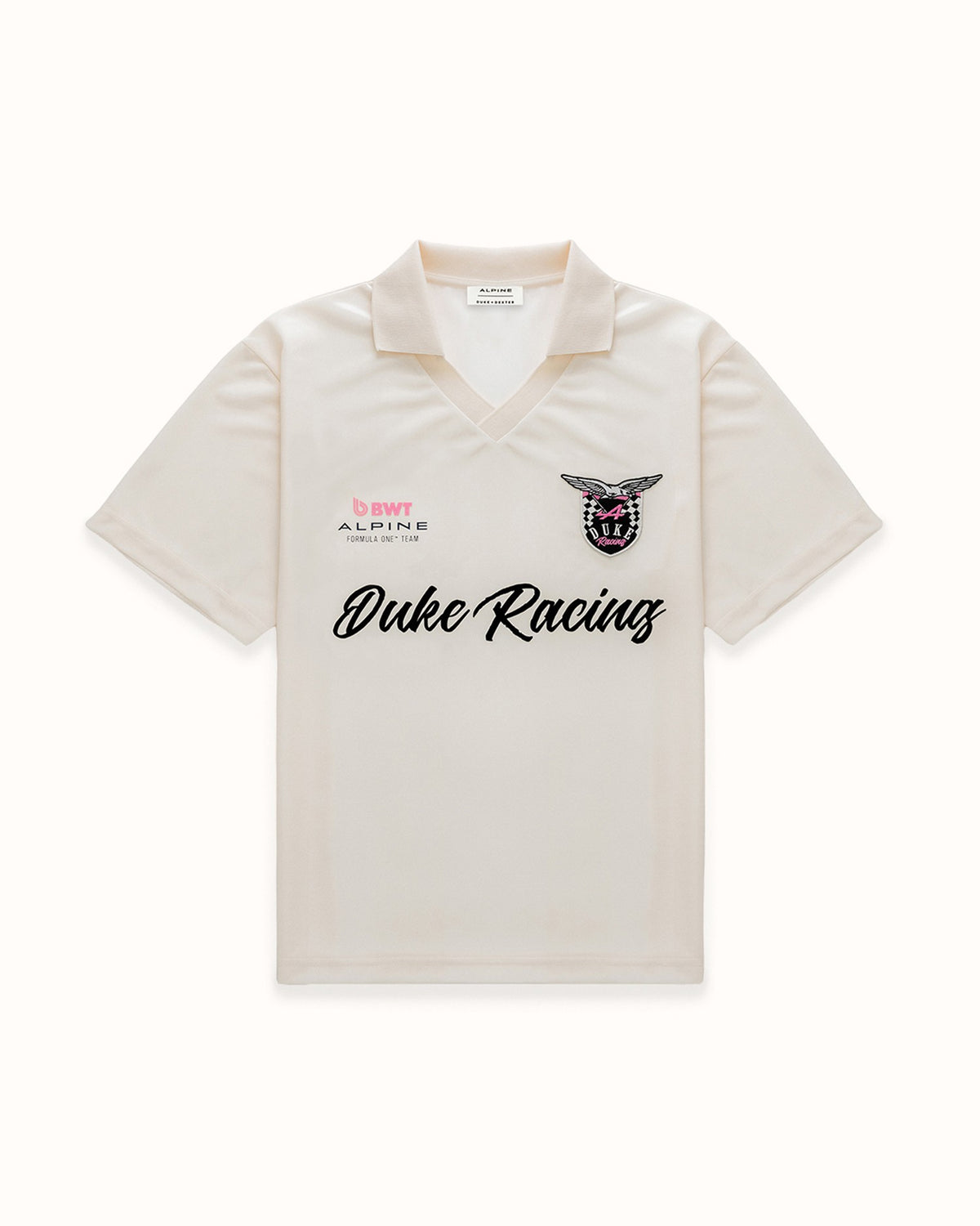 Alpine Formula One Team Cream Sports Jersey