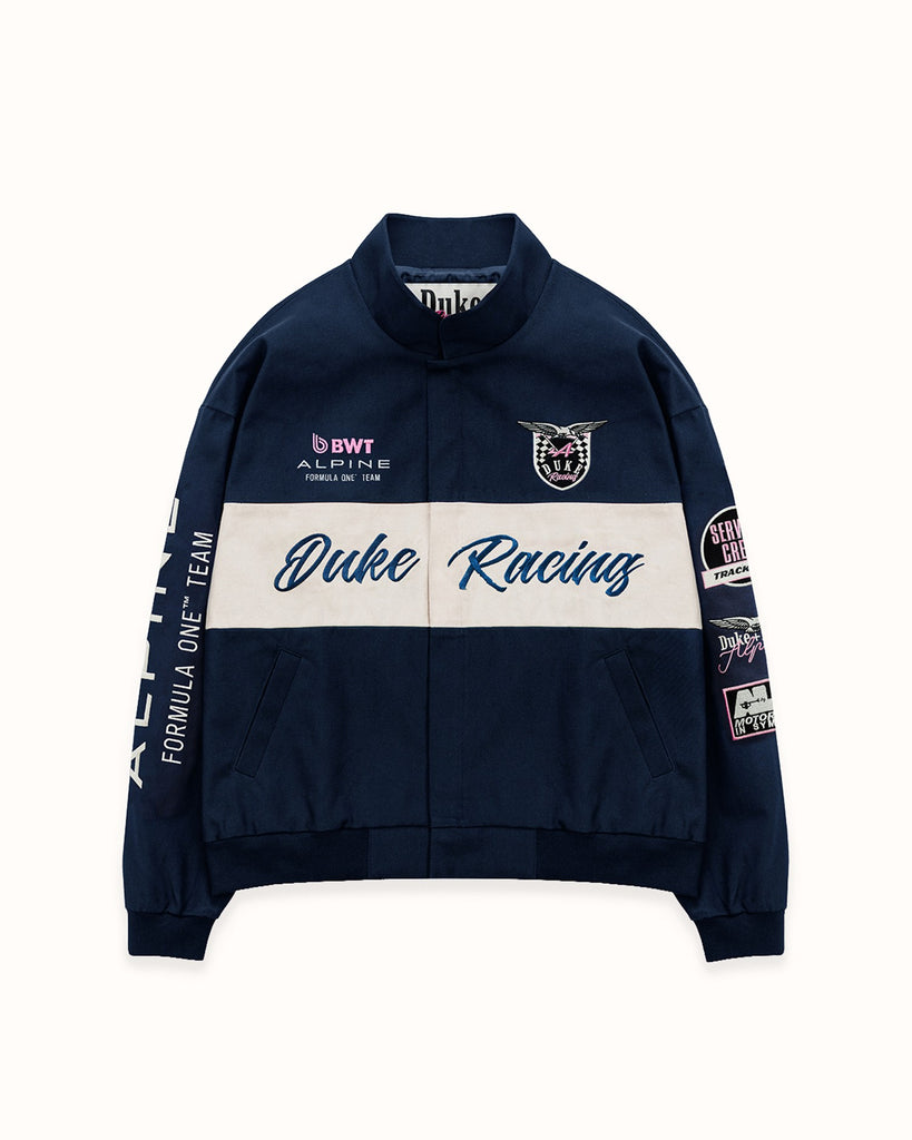 Alpine Formula One Team Navy Racing Jacket