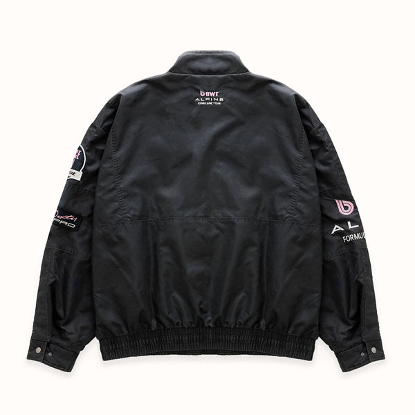 Alpine Formula One Team Washed Black Trackside Jacket
