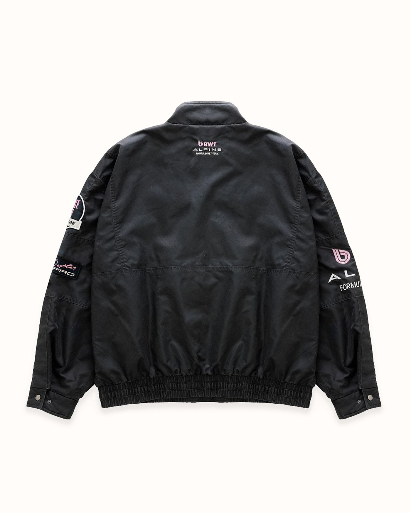 Alpine Formula One Team Black Racing Jacket | DUKE + DEXTER