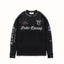 Alpine Formula One Team Washed Black Waffle Top