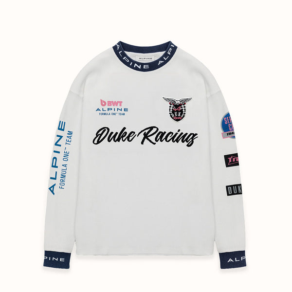 Alpine Formula One Team White Waffle Top
