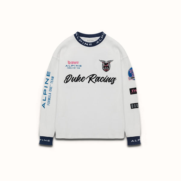 Alpine Formula One Team White Waffle Top