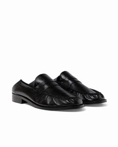 CB Black Foldable Ruched Loafer - Men's