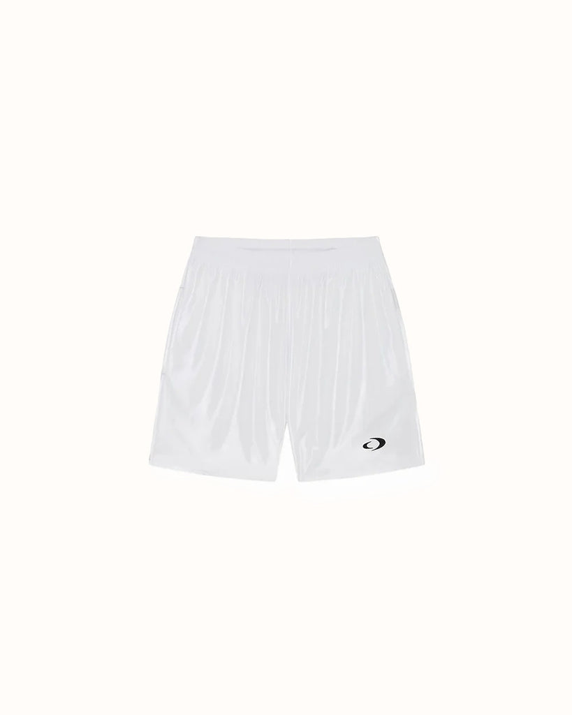 CB Emblem White Shorts