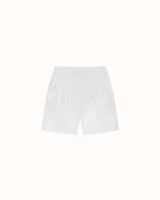 CB Emblem White Shorts