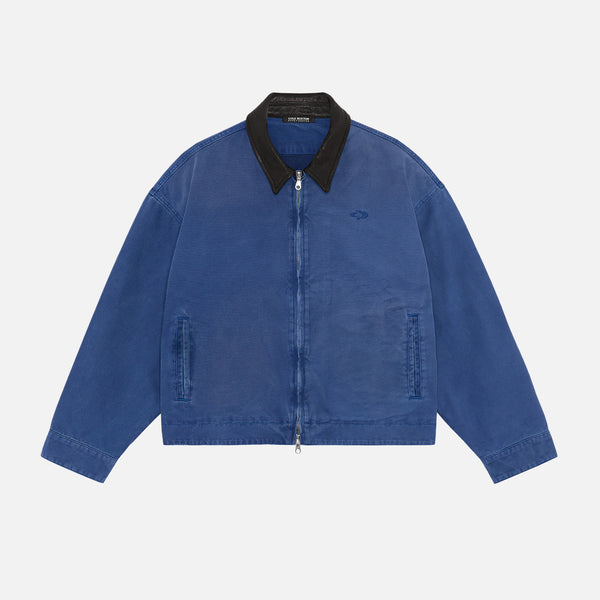 CB Emblem Trucker Blue Jacket