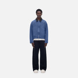 CB Emblem Trucker Blue Jacket