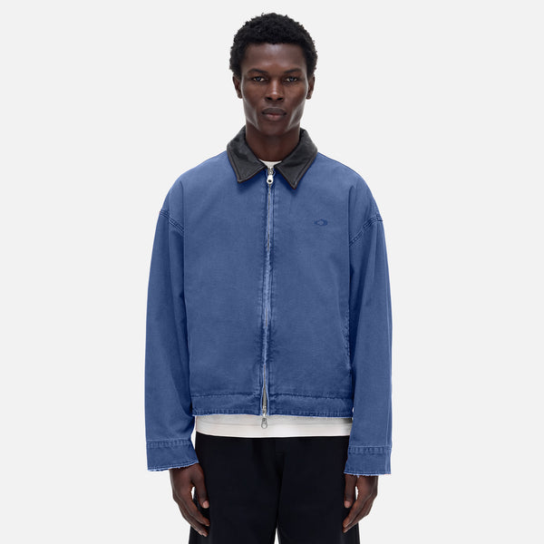 CB Emblem Trucker Blue Jacket