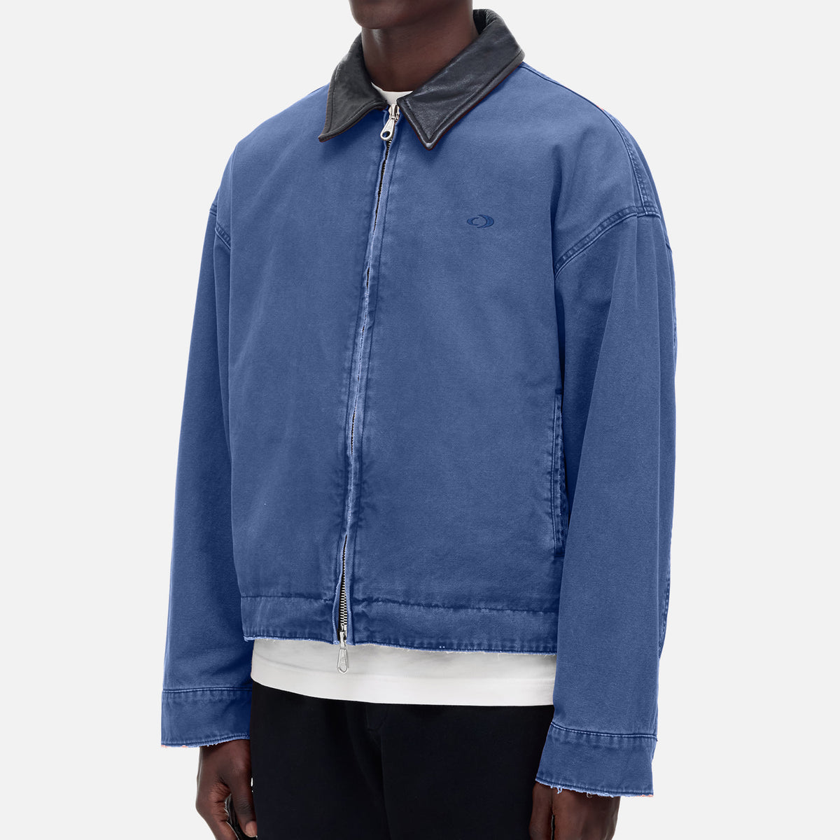 CB Emblem Trucker Blue Jacket