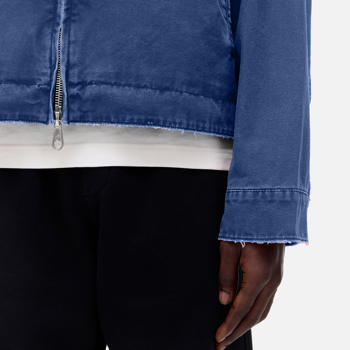 CB Emblem Trucker Blue Jacket