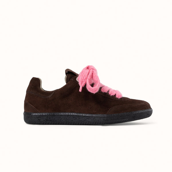 CB Brown Suede Sneaker - Women's