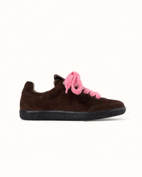 CB Brown Suede Sneaker - Women's