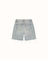 CB Distressed Cut Denim Shorts