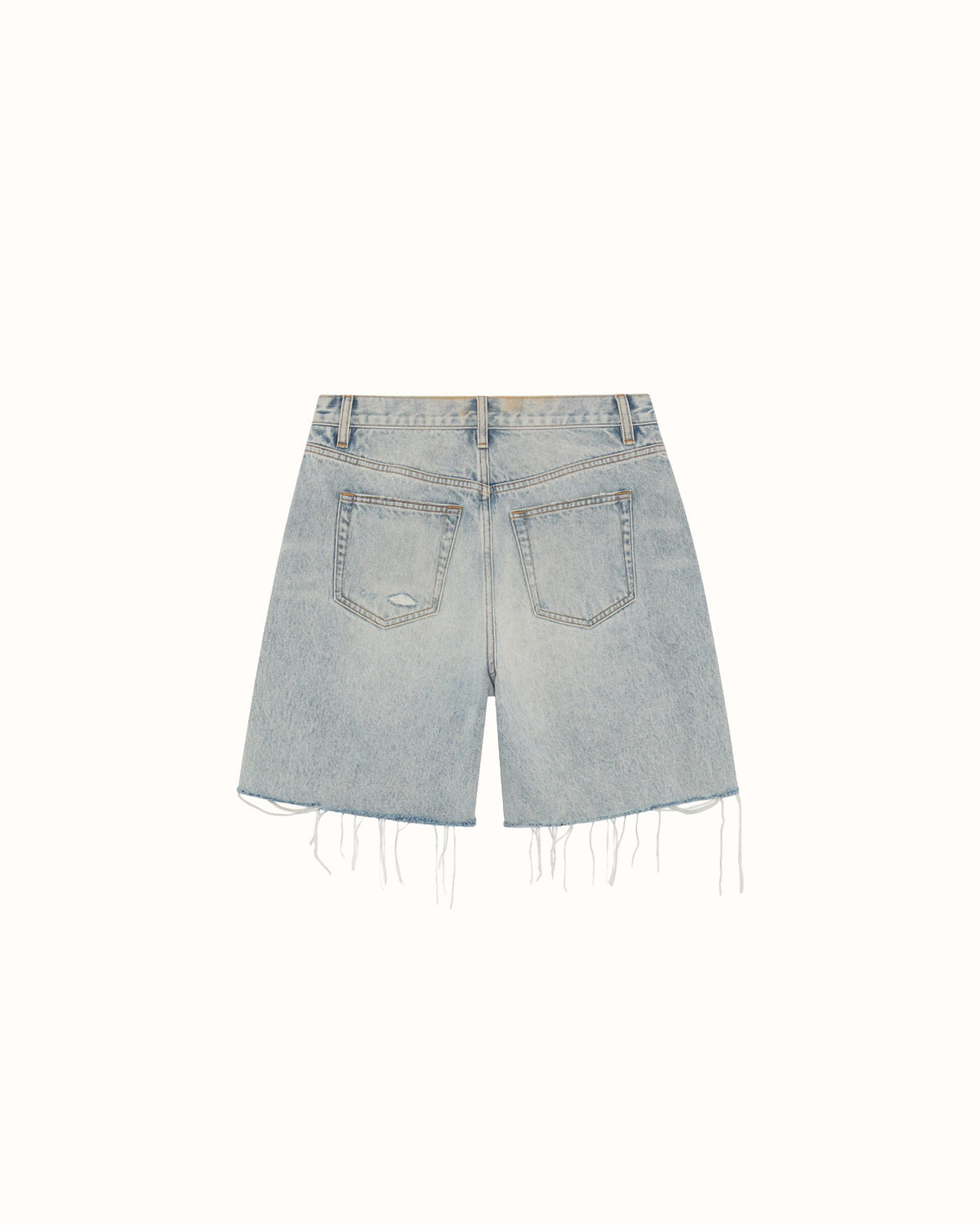 CB Distressed Cut Denim Shorts