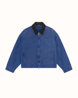 CB Emblem Trucker Blue Jacket