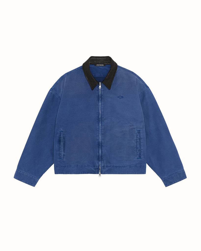 CB Emblem Trucker Blue Jacket