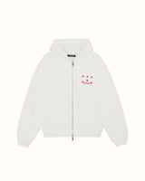 CB Last Temptation White Zipped Hoodie