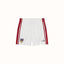 CB Angelo White + Red Shorts