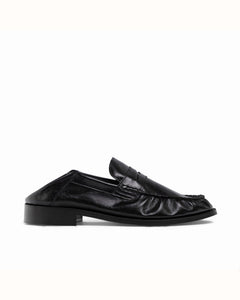 CB Black Foldable Ruched Loafer - Men's
