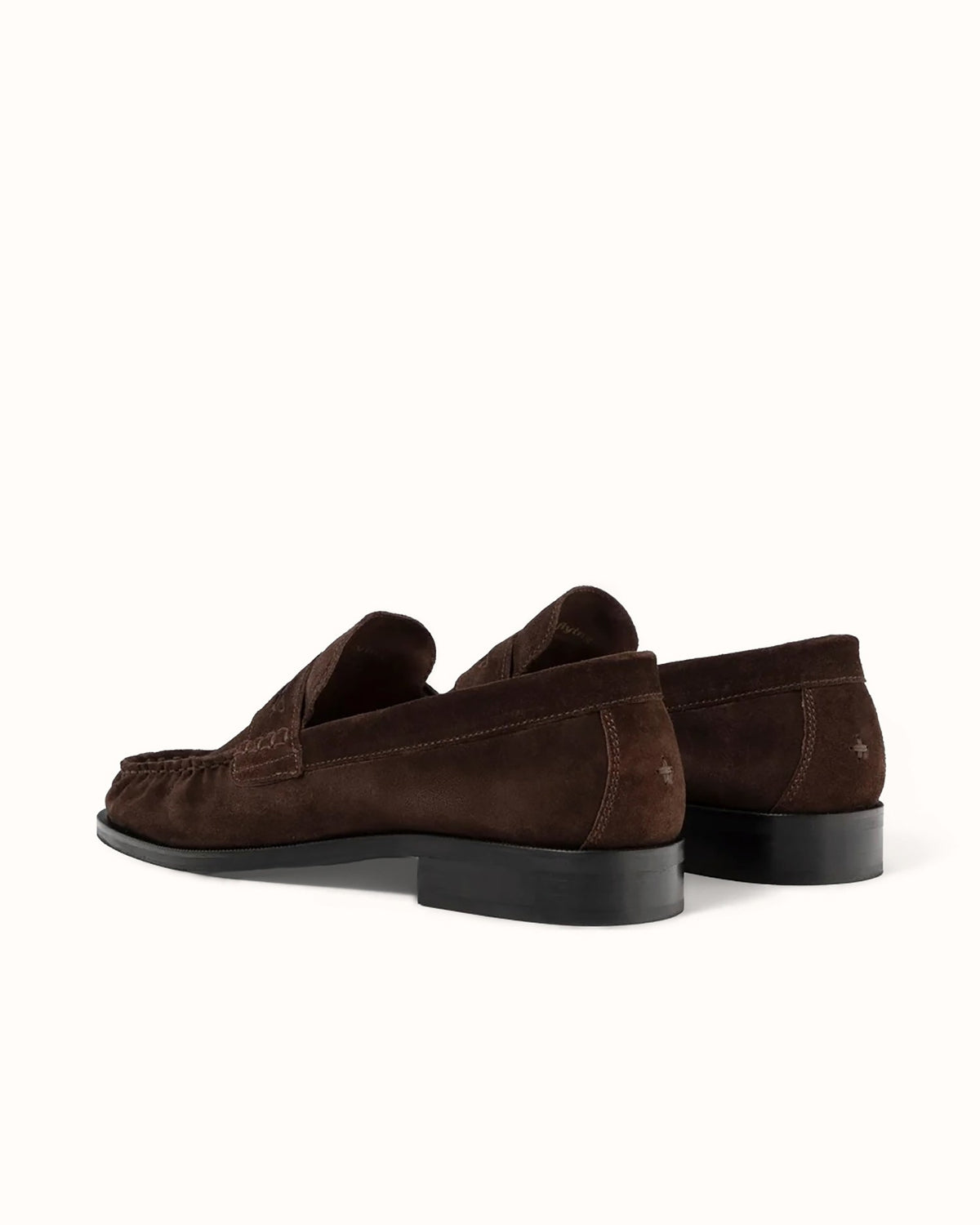 CB Brown Suede Ruched Loafer - Men's