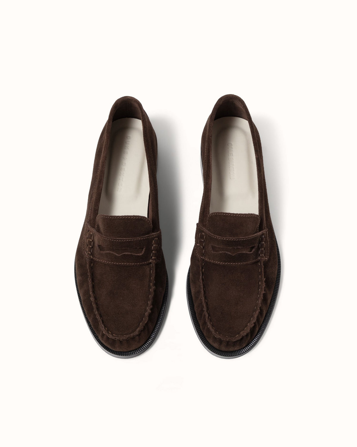 CB Brown Suede Ruched Loafer - Women's