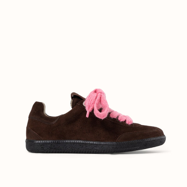 CB Brown Suede Sneaker - Women's